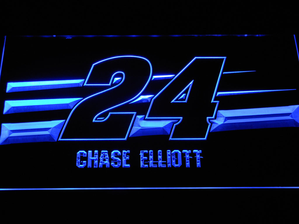 Chase Elliott LED Sign - Blue - TheLedHeroes