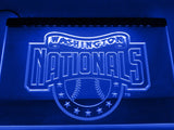 Washington Nationals (3) LED Neon Sign Electrical - Blue - TheLedHeroes