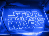 Star Wars The Force Awakens LED Neon Sign USB - Blue - TheLedHeroes