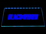 Black Widow LED Neon Sign Electrical - Blue - TheLedHeroes