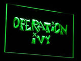 Operation ivy LED Neon Sign Electrical - Green - TheLedHeroes