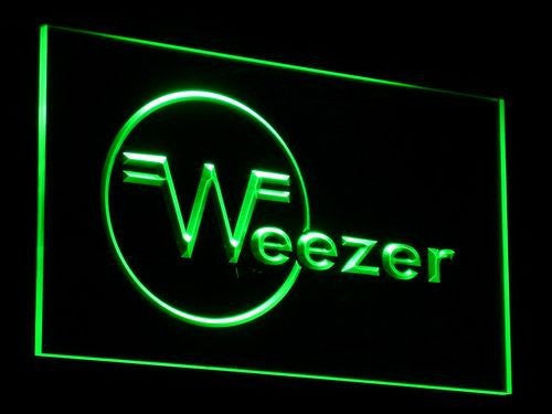 FREE Weezer LED Sign - Green - TheLedHeroes