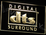 DTS Sound LED Neon Sign USB - Yellow - TheLedHeroes