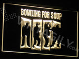 Bowling for Soup LED Neon Sign USB - Yellow - TheLedHeroes