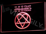 HIM LED Neon Sign USB - Red - TheLedHeroes