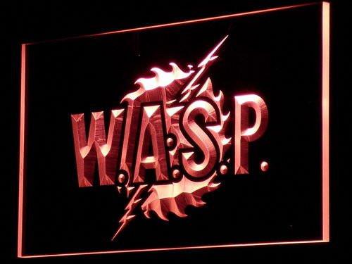 W.A.S.P LED Neon Sign USB - Red - TheLedHeroes