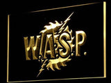 W.A.S.P LED Neon Sign USB - Yellow - TheLedHeroes