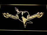 Tom Petty & Heartbreakers LED Neon Sign USB - Yellow - TheLedHeroes