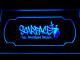 Scarface American Dream LED Neon Sign USB - Blue - TheLedHeroes