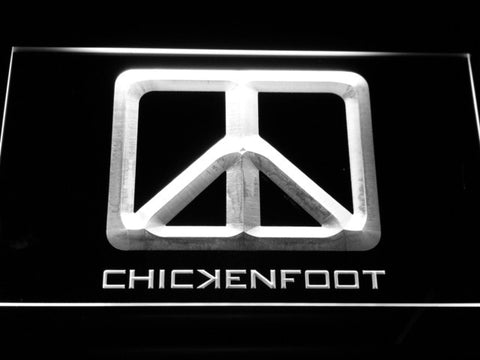 Chickenfoot Band Rock Roll LED Sign -  Blue - TheLedHeroes