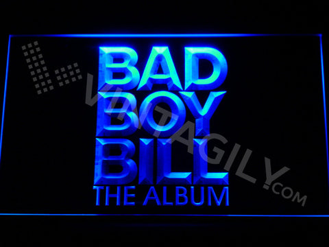 FREE Bad Boy Bill LED Sign - Blue - TheLedHeroes