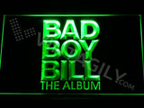 Bad Boy Bill LED Neon Sign USB - Green - TheLedHeroes