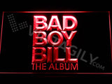 Bad Boy Bill LED Neon Sign USB - Red - TheLedHeroes