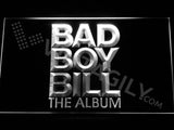 Bad Boy Bill LED Neon Sign USB - White - TheLedHeroes