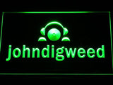 John Digweed LED Neon Sign Electrical - Green - TheLedHeroes