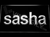 Sasha LED Sign - White - TheLedHeroes