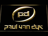 Paul Van Dyk LED Neon Sign USB - Yellow - TheLedHeroes