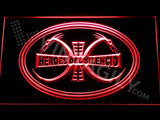 Heroes Del Silencio LED Neon Sign USB - Red - TheLedHeroes