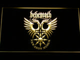 FREE Behemoth LED Sign - Yellow - TheLedHeroes