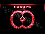 Europe LED Sign - Red - TheLedHeroes