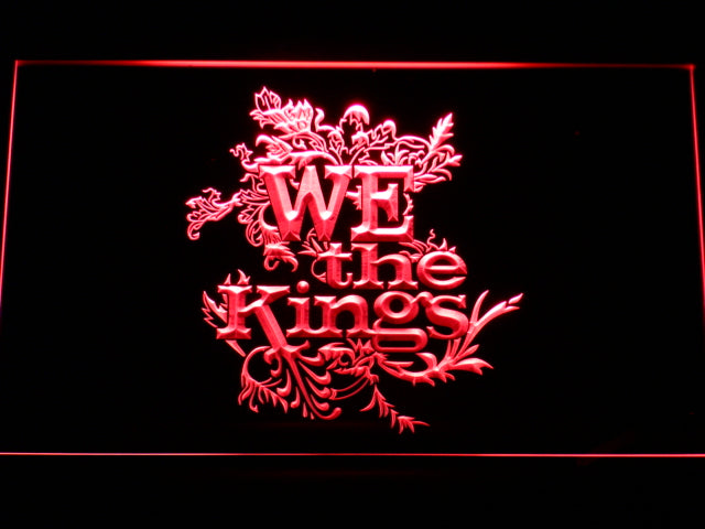 FREE We the Kings LED Sign - Red - TheLedHeroes