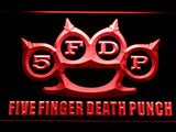 Five Finger Death Punch LED Sign - Red - TheLedHeroes
