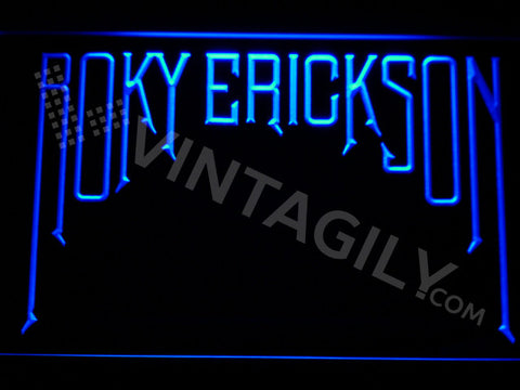 Roky Erickson LED Sign - Blue - TheLedHeroes