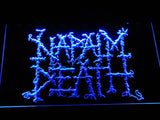 Napalm Death LED Neon Sign Electrical - Blue - TheLedHeroes