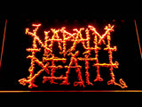 Napalm Death LED Neon Sign Electrical - Orange - TheLedHeroes