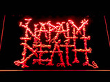 Napalm Death LED Neon Sign Electrical - Red - TheLedHeroes