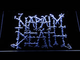 Napalm Death LED Neon Sign Electrical - White - TheLedHeroes