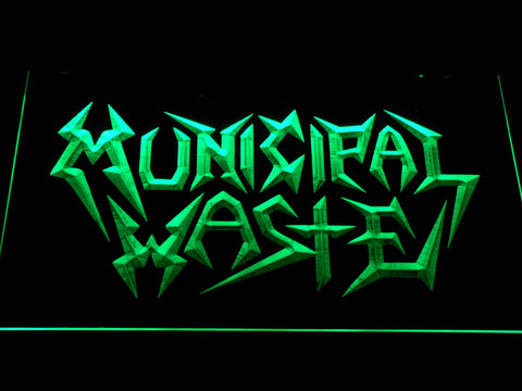 FREE Municipal Waste LED Sign - Green - TheLedHeroes