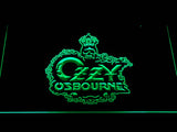 Ozzy Osbourne LED Sign - Green - TheLedHeroes