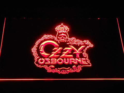 Ozzy Osbourne LED Sign - Red - TheLedHeroes