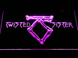 Twisted Sister LED Neon Sign Electrical - Purple - TheLedHeroes