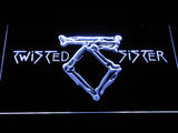 Twisted Sister LED Neon Sign Electrical - White - TheLedHeroes