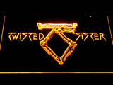 Twisted Sister LED Neon Sign Electrical - Yellow - TheLedHeroes