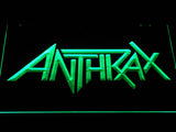 Anthrax LED Neon Sign Electrical - Green - TheLedHeroes