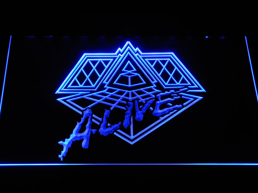 Daft Punk Alive LED Neon Sign USB - Blue - TheLedHeroes