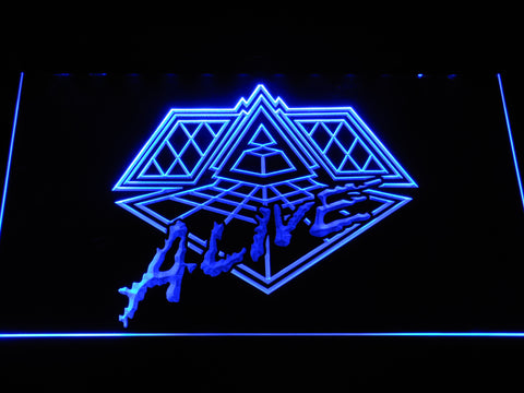 FREE Daft Punk Alive LED Sign - Blue - TheLedHeroes