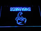 Scorpions (2) LED Neon Sign Electrical - Blue - TheLedHeroes
