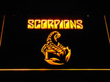 FREE Scorpions (2) LED Sign - Yellow - TheLedHeroes