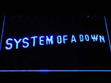 System Of A Down (2) LED Neon Sign Electrical - Blue - TheLedHeroes
