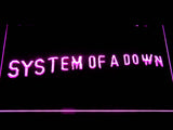 FREE System Of A Down (2) LED Sign - Purple - TheLedHeroes