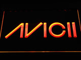 FREE Avicii LED Sign - Orange - TheLedHeroes