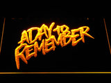 FREE A Day to Remember LED Sign - Yellow - TheLedHeroes