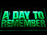 A Day to Remember (2) LED Neon Sign Electrical - Green - TheLedHeroes