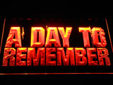 A Day to Remember 3 LED Sign - Orange - TheLedHeroes