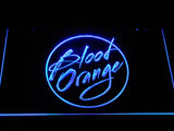 Blood Orange LED Neon Sign USB - Blue - TheLedHeroes