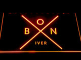 Bon Iver LED Neon Sign Electrical - Orange - TheLedHeroes